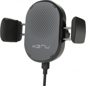 Kenu Airframe Wireless, 10W, Qi, iPhone Autohalterung, schwarz