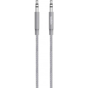Belkin MixIt Audio Kabel Stereo Mini-Jack M-M, grau, 1,2m