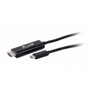 LMP USB-C zu 4K HDMI 2.0 Kabel, schwarz