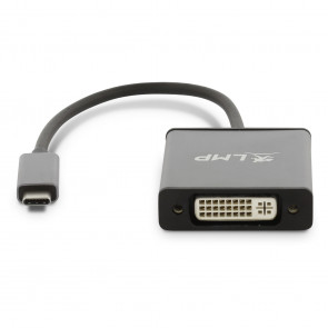 LMP USB-C zu DVI Adapter, spacegrau