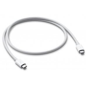 Thunderbolt 3 auf Thunderbolt 3 (USB-C) Kabel, 0,8 m, weiss, Apple