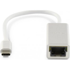 LMP USB-C zu Gigabit Ethernet Adapter, silber