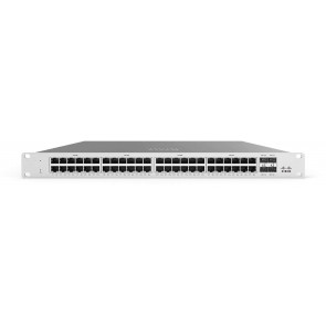 Cisco Meraki Gigabit PoE+ Switch MS125-48LP, 48 Port, Cloud Managed
