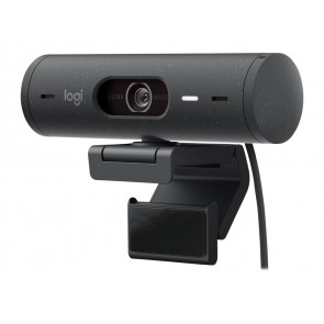 Logitech Brio 500 Webcam, Full HD 1080p, Grafit