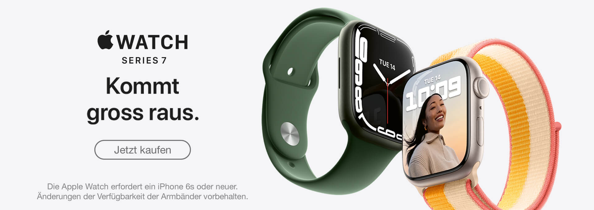 Slider Apple Watch Series 7